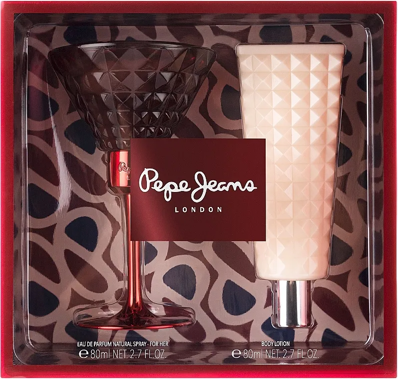 Set (edp/80ml + b/lot/80ml) Pepe Jeans London Calling For Her