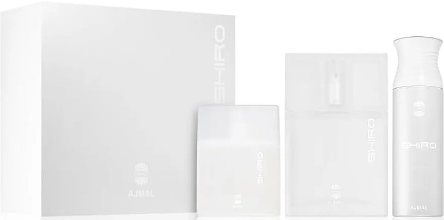 Set (edp/90ml + deo/200ml + sh/gel/225ml) Ajmal Shiro
