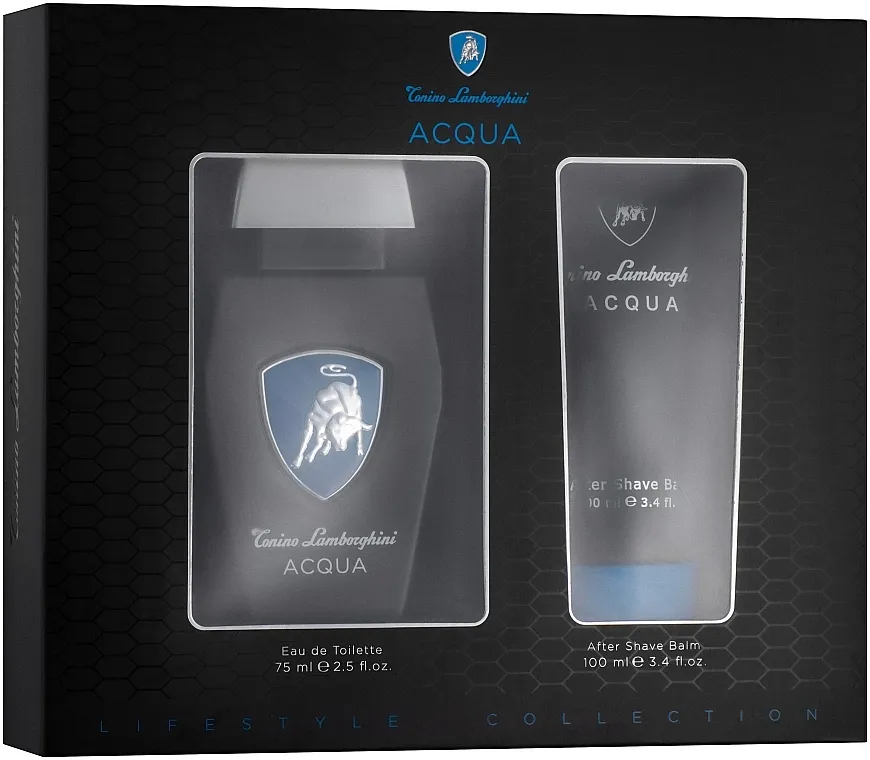 Set (edt 75 ml + a/sh 100 ml) Tonino Lamborghini Acqua