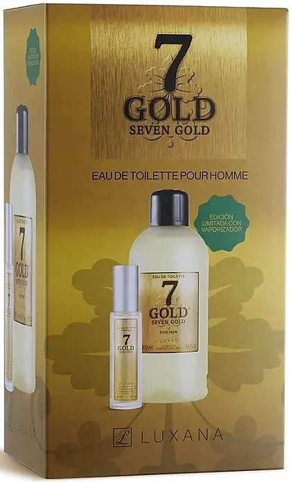 Set (edt/1000ml + edt/30ml) Luxana Seven Gold