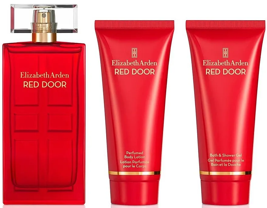 Set (edt/100ml + b/lot/10ml + š/gel/100ml) Elizabeth Arden Red Door
