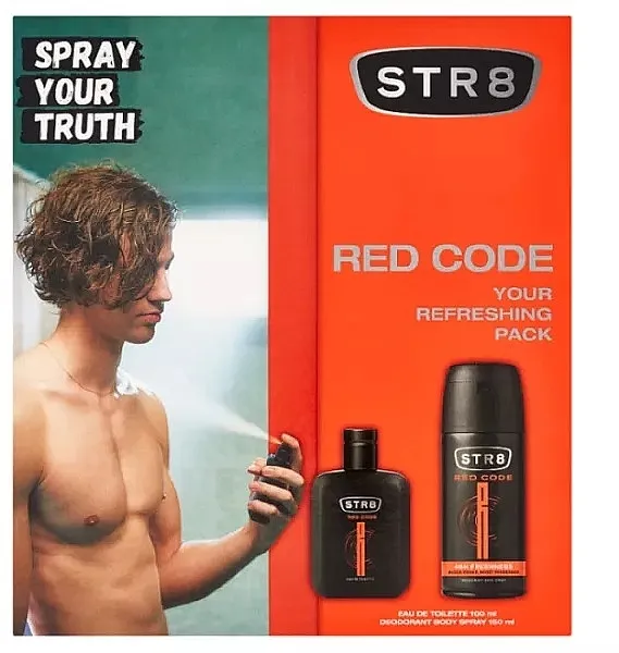 Set (edt/100ml + deo/150ml) STR8 Red Code