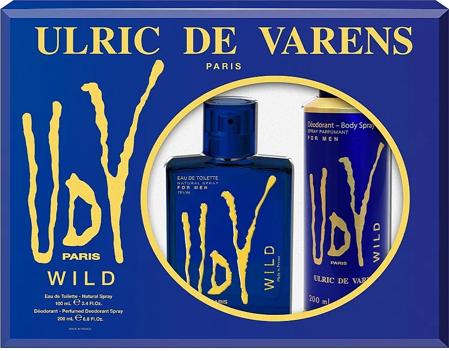 Set (edt/100ml + deo/200ml) Ulric de Varens UDV Wild