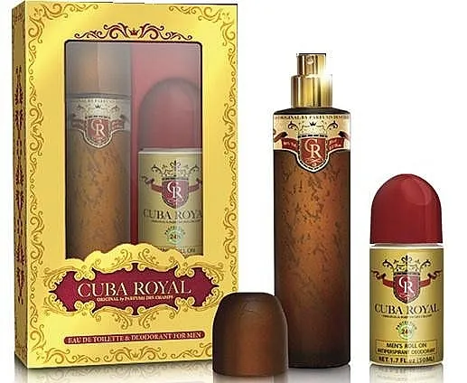 Set (edt/100ml + deo/50ml) Cuba Cuba Royal