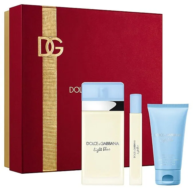 Set (edt/100ml + edt/10ml+b/cr/50ml) Dolce &amp; Gabbana Light Blue