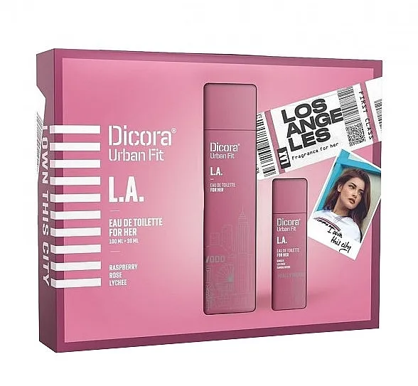 Set (edt/100ml + edt/30ml) Dicora Urban Fit L.A.