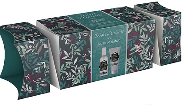 Set (edt/100ml + gel za tuširanje/75ml) Tesori d`Oriente Candy Box, White Musk