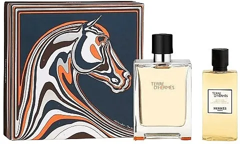 Set (edt/100ml + gel za tuširanje/80ml) Hermes Terre d’Hermes