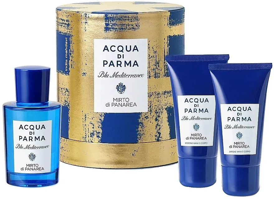 Set (edt/100ml + sapun/75ml + b/h/lot/75ml) Acqua di Parma Blu Mediterraneo Mirto di Panarea