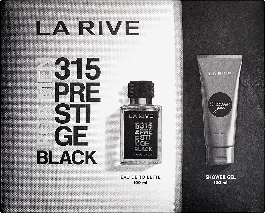 Set (edt/100ml + sh/gel/100ml) La Rive 315 Prestige Black