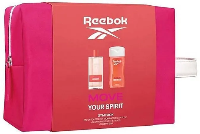 Set (edt/100ml + sh/gel/250ml + torba/1kom) Reebok Move Your Spirit