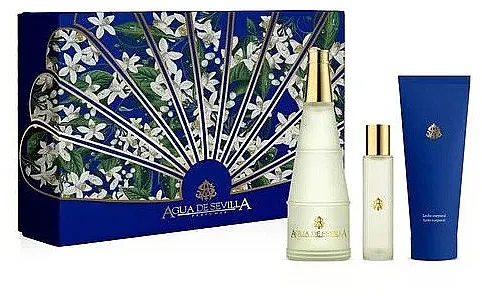 Set (edt/125ml + edt/20ml + b/lot/100ml) Agua de Sevilla