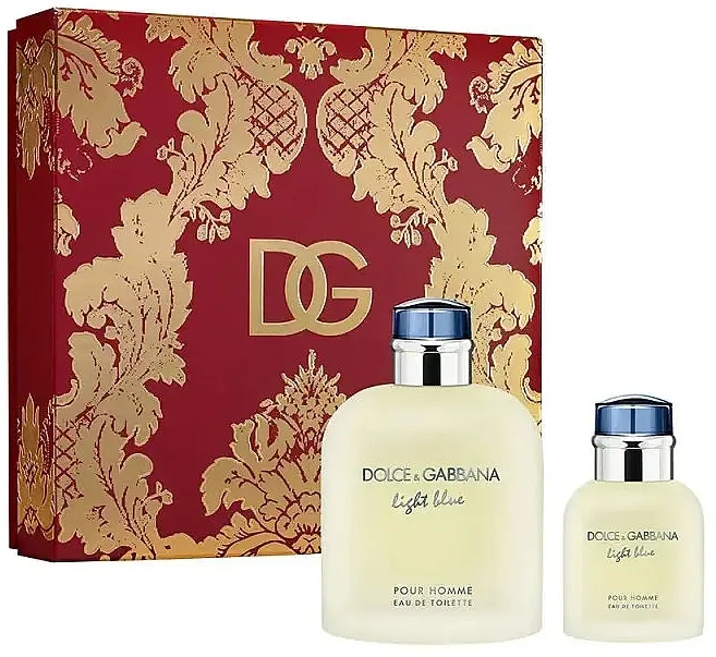 Set (edt/125ml + edt/40ml) Dolce &amp; Gabbana Light Blue Pour Homme