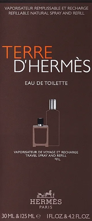 Set (edt/30ml + edt/125ml) Hermes Terre d'Hermes