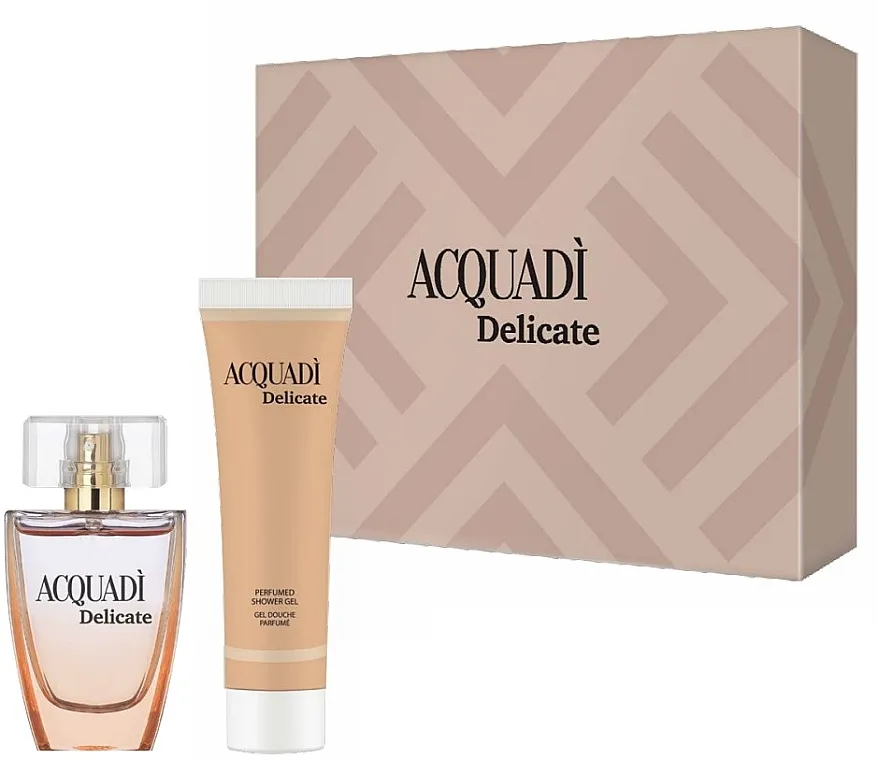 Set (edt/30ml + gel za tuširanje/60ml) AcquaDi Delicate