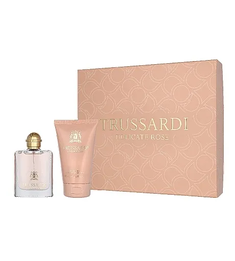 Set (edt/50ml + b/lot/100ml) Trussardi Delicate Rose