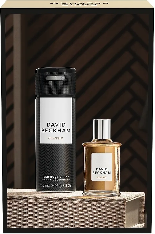 Set (edt/50ml + deo/150ml) David Beckham Classic