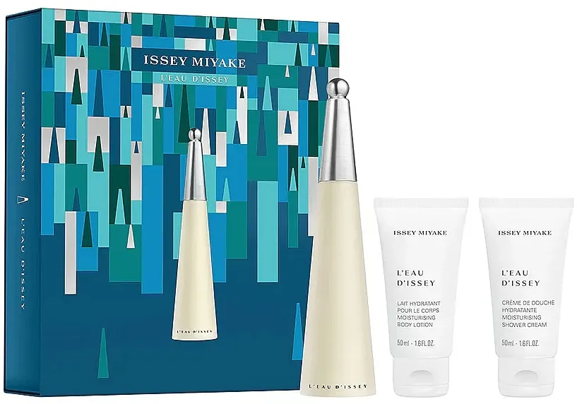 Set (edt/50ml + sh/cr/50 ml + b/lot/50ml) Issey Miyake Leau Dissey