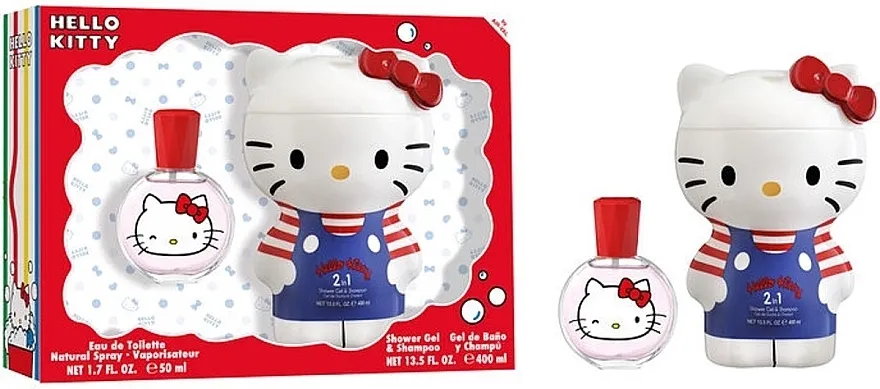 Set (edt/50ml + sh/gel/shm/400ml) Air-Val International Hello Kitty