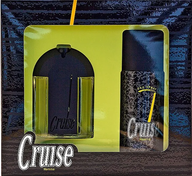 Set (edt/75ml + deo/spray/150ml) Tulipan Negro Cruise
