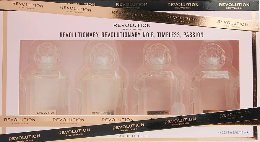 Set (edt/mini/4x10ml) Revolution Beauty