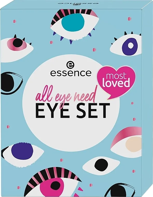 Set Essence All Eye Need (mascara/12ml + liner/3ml + eye/penc/0.28g + shadow/6ml)