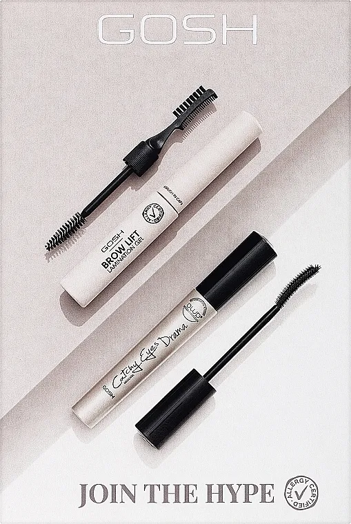 Set Gosh Copenhagen Join The Hype! (brow gel/6ml + mascara/10ml)