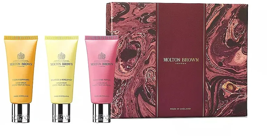 Set (h/cr/3x40ml) Molton Brown Floral &amp; Spicy Hand Care Gift Set