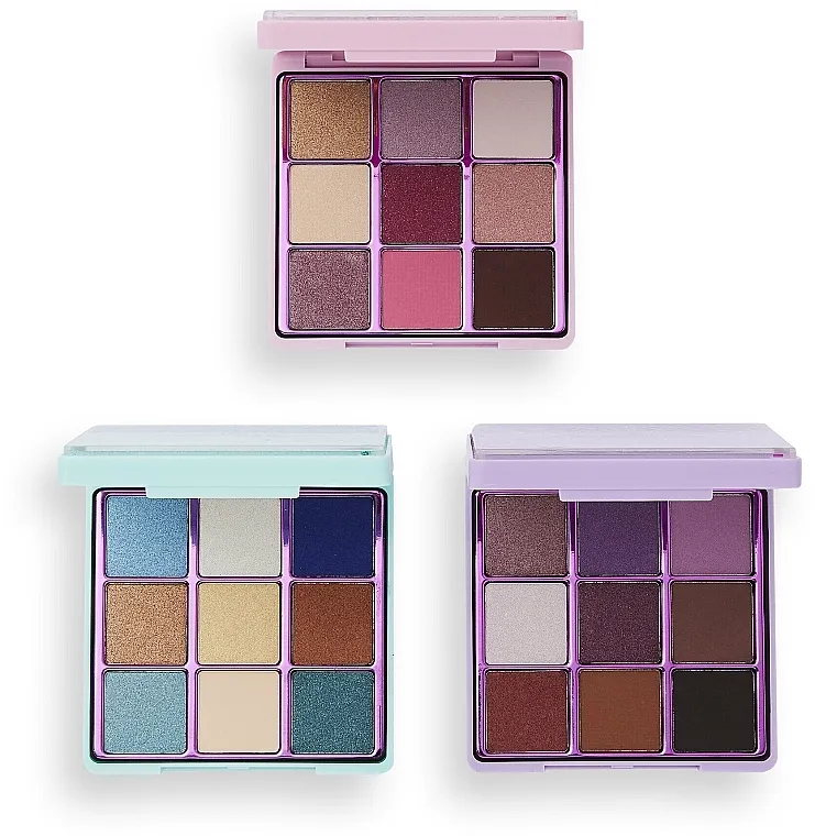 Set I Heart Revolution Glitter Seeker (eye/palette/13.5gx3)