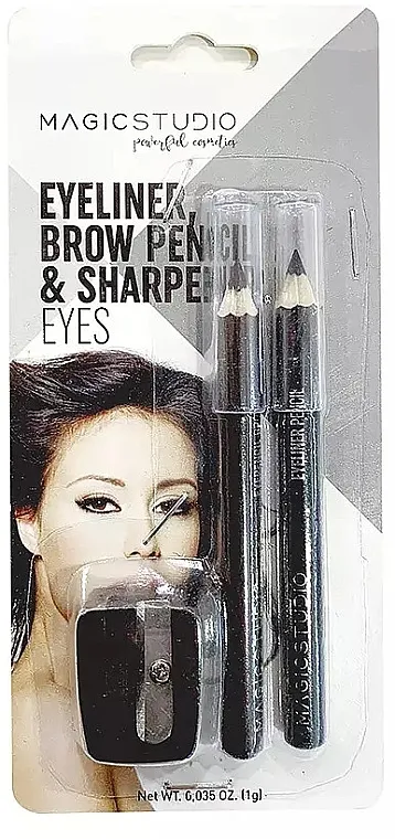 Set Magic Studio Eyes (eye/pencil/05g + br/pencil/0.5g + accessories/1pcs)