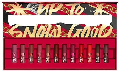 Set NYX Professional Makeup Matte Lipstick Gift Set Vault (lipstick/12x1,3g)