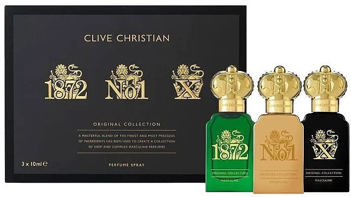 Set (parf/3x10ml) Clive Christian Original Collection Travellers Set Masculine