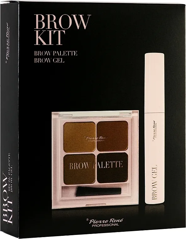 Set Pierre Rene Brow (brow/gel/10ml + brow/palette)