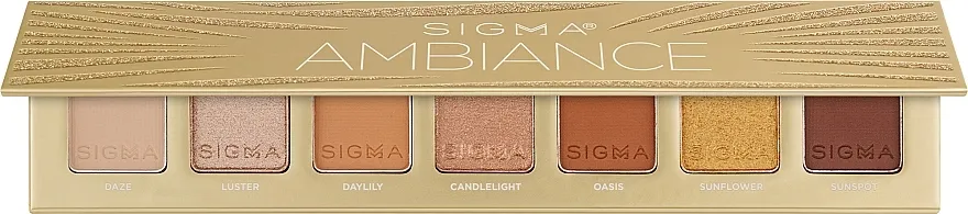 Set sjajeva za usne Sigma Beauty Ambiance Mini Eyeshadow Palette