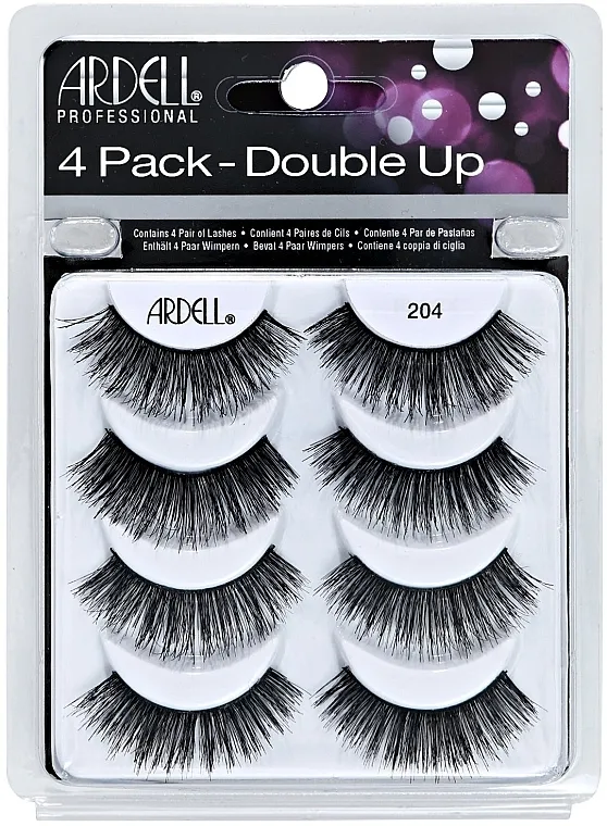Set umjetnih trepavica Ardell Double Up 4 Pack 204 Lashes
