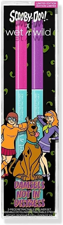 Set Wet N Wild x Scooby Doo Damsels Not in Distress 2-Piece Retractable Eyeliner (eye/liner/2x0,23g)