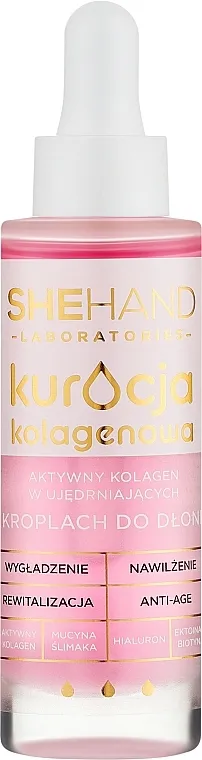 SheHand Active Collagen In Firming Hand-Drops Aktivni kolagen u učvršćujućim kapima za ruke