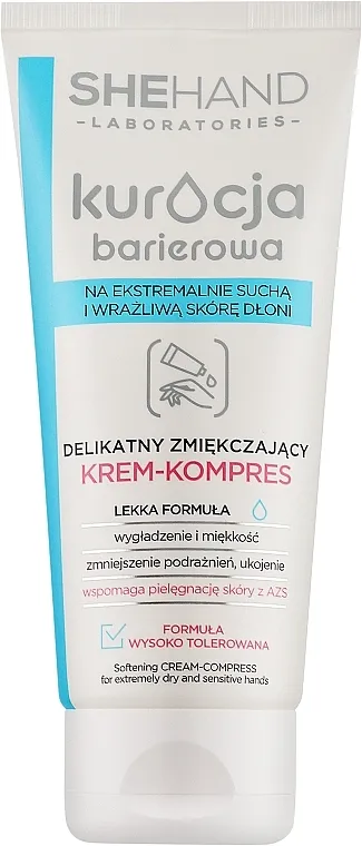 SheHand Softening Cream-Compress Blaga omekšavajuća krema-kompres za ekstremno suve i osetljive ruke