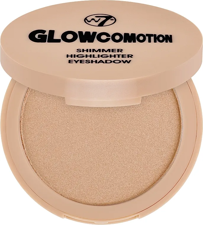 Shimmer 3 u 1 W7 Glowcovotion Shimmer Highlighter and Eyeshadow Compact