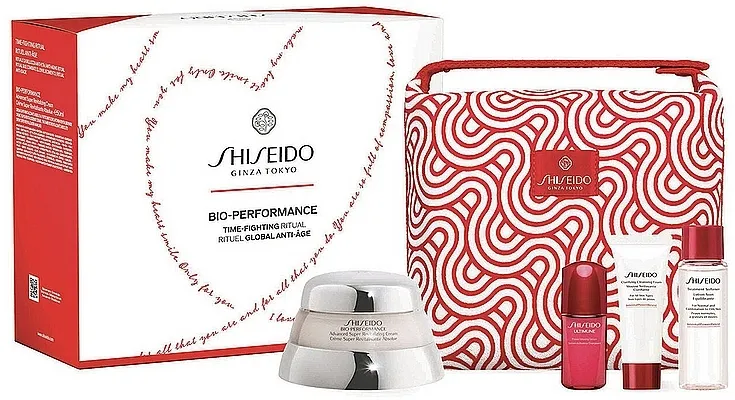 Shiseido Bio-Performance Time-Fighting Ritual Set Set, 5 proizvoda