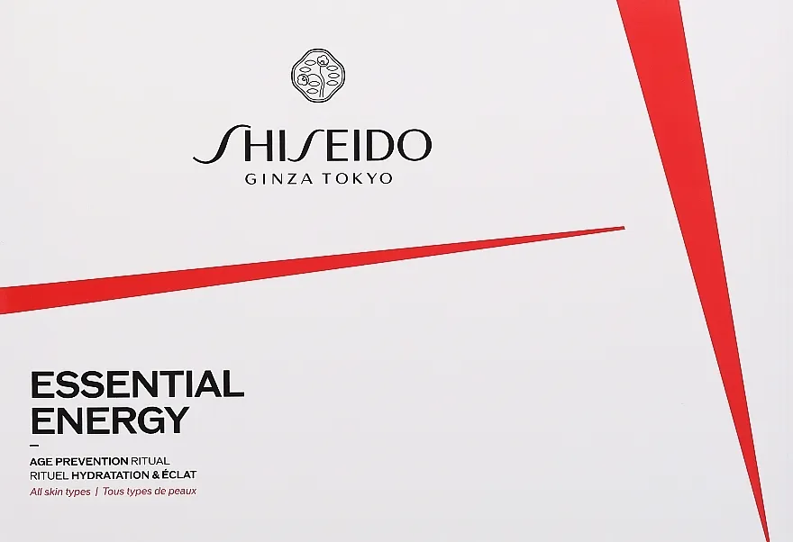 Shiseido Essential Energy Age Prevention Ritual Set, 4 proizvoda
