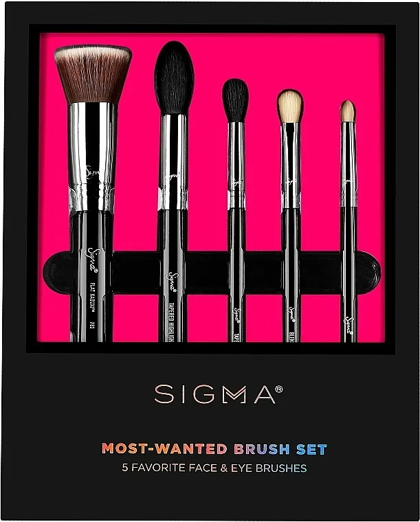 Sigma Beauty Most Wanted Brush Set Set kistova za šminku