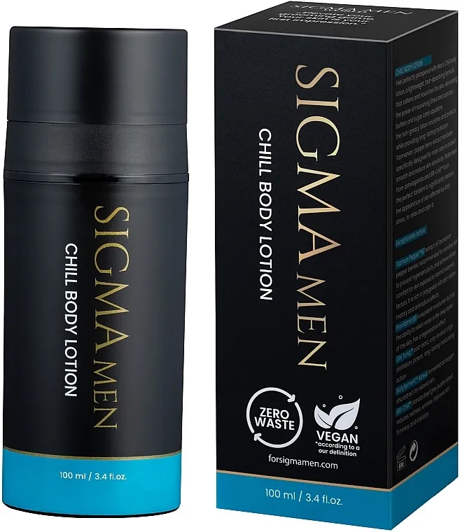 Sigma Men Chill Body Lotion Nega kože lagani losion za telo