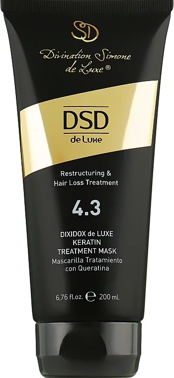 Simone DSD De Luxe Dixidox DeLuxe Keratin Treatment Mask Revitalizirajuća maska s keratinom Dixidox De Lux № 4.3