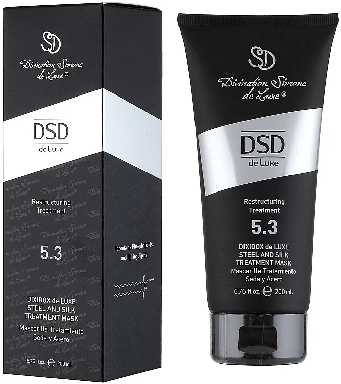 Simone DSD De Luxe Dixidox DeLuxe Steel and Silk Treatment Mask Revitalizirajuća maska "Čelik i svila" Dixidox De Lux № 5.3