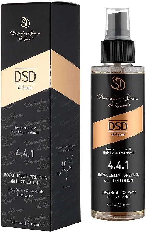 Simone DSD De Luxe Royal Jelly + GreenO2 Lotion Losion dvostrukog djelovanja Royal Jelly + "zeleni kisik" br. 4.4.1