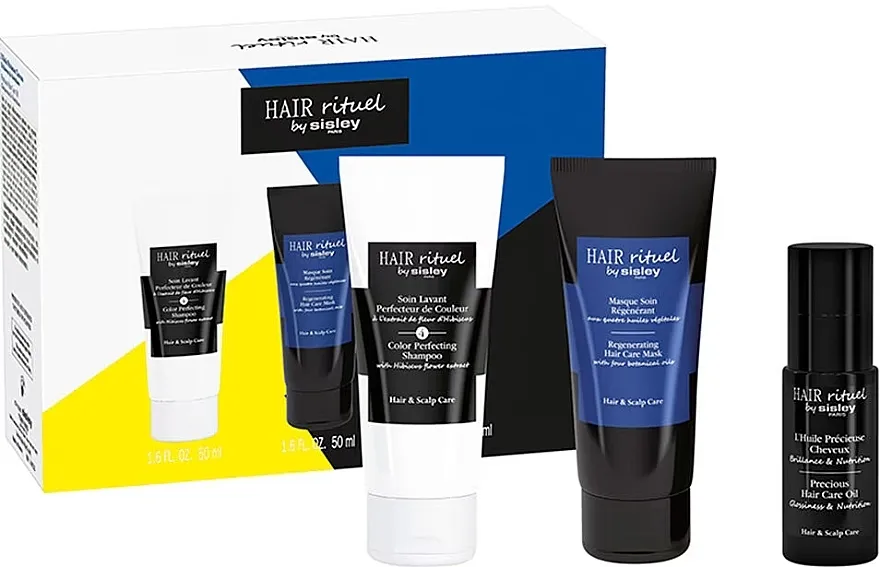 Sisley Hair Rituel (shm/50ml + h/mask/50ml + h/oil/20ml) Set