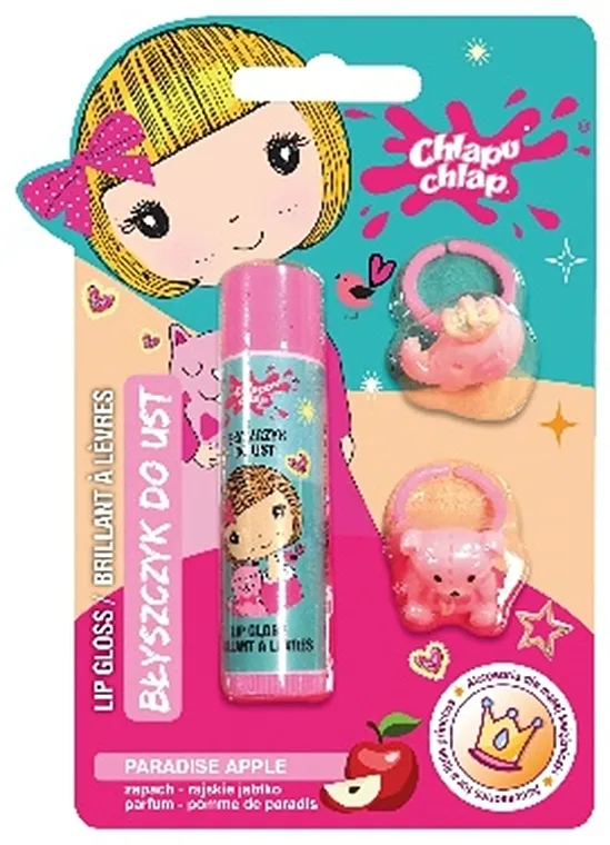 Sjaj za usne sa aromom jabuke Chlapu Chlap Lip Gloss Paradise Apple