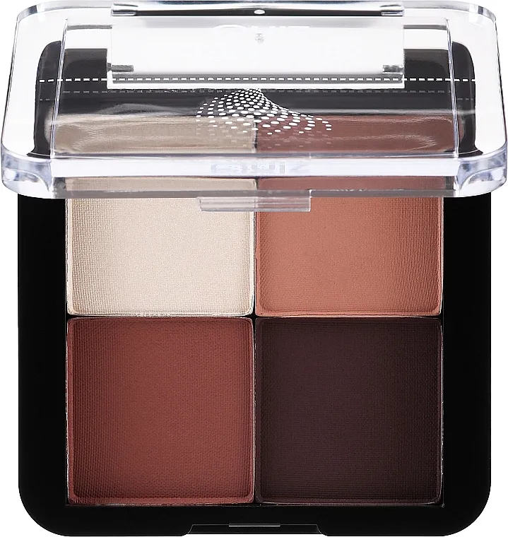 Sjenila za oči u četiri boje Quiz Cosmetics Camouflage Eyeshadow 4