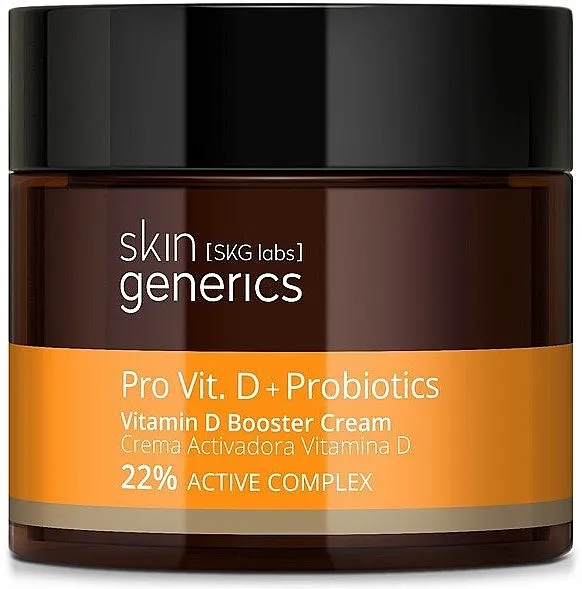 Skin Generics Pro Vit. D + Probiotics Vitamin D Booster Cream 22% Krema za lice